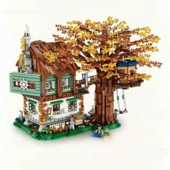 Loz, Diamond Blocks LOZ Fantasie No:1033 Tree House -bouwsets Winkel 550x547 1