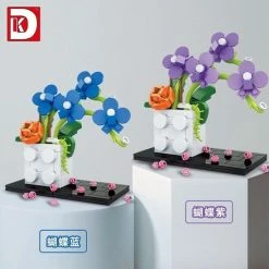 DK Brick DK 3012 - Flowers World Bouquet - 267 Onderdelen - Compatibel Met Grote Merken - Bouwdoos