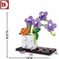 DK Brick DK 3012 - Flowers World Bouquet - 267 Onderdelen - Compatibel Met Grote Merken - Bouwdoos -bouwsets Winkel 550x550 132