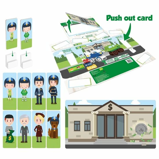 BiOBUDDi Plantaardige Blokkenset Bankgebouw - 27 Delig 6 BiOBUDDi Plantaardige Blokkenset Bankgebouw - 27 Delig - Afbeelding 6