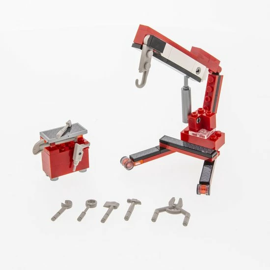 Laserpegs Laser Pegs Monster Truck Fire's Fury Rood - Constructiespeelgoed 6 Laserpegs Laser Pegs Monster Truck Fire's Fury Rood - Constructiespeelgoed - Afbeelding 6