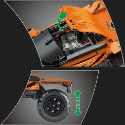 Mould King 18025 Giant Climbing Crawler (RC) - Compatible Met De Bekende Merken - Motoren, Accu, Afstandsbediening - Bouwset, Constructieset - 405 Onderdelen - Mouldking -bouwsets Winkel 550x550 165