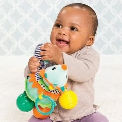 Infantino - Hanger Egel Met Rammelaar En Spiegel - Activiteiten Speelgoed - Rust - -bouwsets Winkel 550x550 212