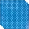 Strictly BRIKS LBP204TTB Bouwplaat 20x20 Transparant Blauw Vierpak