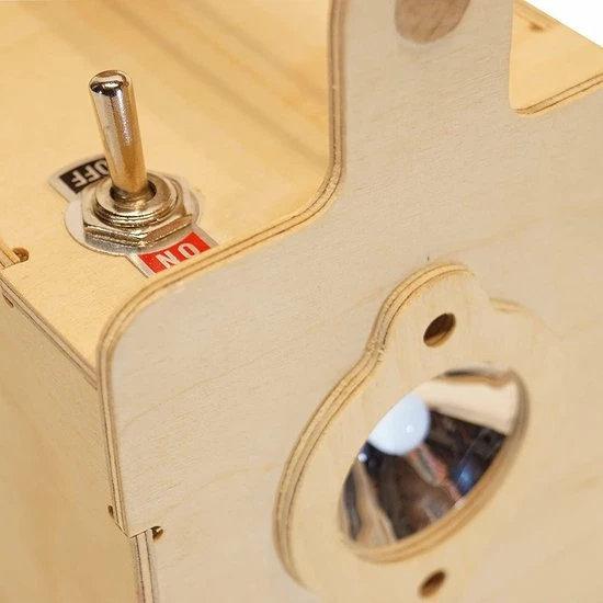 Manufacture En Famille - Ontdekkingslamp - Houten Speelgoed - Do It Yourself 2 Manufacture En Famille - Ontdekkingslamp - Houten Speelgoed - Do It Yourself - Afbeelding 2