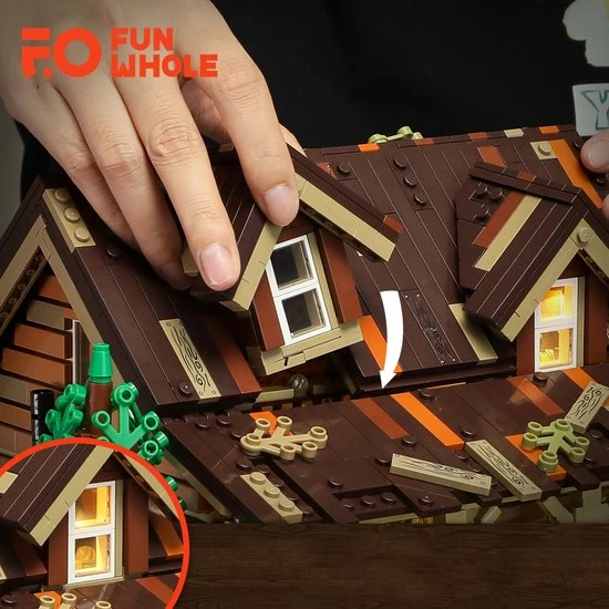 Polaza® Speelgoed Huis - Speelhuis - Huis - Huisje - Bouwstenen Voor Kinderen - Bouwstenen Speelgoed 6 Polaza® Speelgoed Huis - Speelhuis - Huis - Huisje - Bouwstenen Voor Kinderen - Bouwstenen Speelgoed - Afbeelding 6