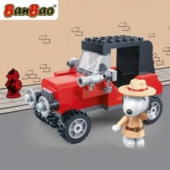 BanBao Snoopy Auto Geheimagent-7527 -bouwsets Winkel 550x550 49
