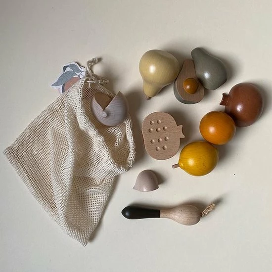 Konges Slöjd Konges Sløjd - Houten Fruit - Houten Speelgoed - Groen - 2 Konges Slöjd Konges Sløjd - Houten Fruit - Houten Speelgoed - Groen - - Afbeelding 2