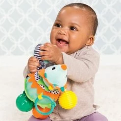 Infantino - Hanger Egel Met Rammelaar En Spiegel - Activiteiten Speelgoed - Rust - -bouwsets Winkel 550x553 5