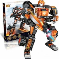 LOZ, Mini-blocks LOZ 3-in-1 Transformers No : 1822 Oranje 11 LOZ, Mini-blocks LOZ 3-in-1 Transformers No : 1822 Oranje -bouwsets Winkel 550x554 2