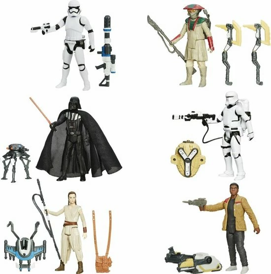 Hasbro Star Wars Episode 7 Jungle / Space Figuren - Speelfiguur 14 Hasbro Star Wars Episode 7 Jungle / Space Figuren - Speelfiguur - Afbeelding 14
