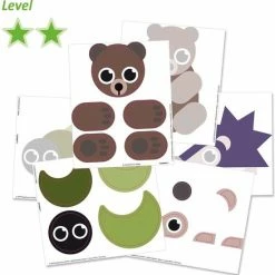 Lena - Knutselset- Plak Met Mij Bosdieren