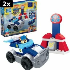 Fisher-Price 2x Mega Bloks Paw Patrol Chase's City Politieautoset - 30 Bouwstenen 23 Fisher-Price 2x Mega Bloks Paw Patrol Chase's City Politieautoset - 30 Bouwstenen -bouwsets Winkel 550x560 12