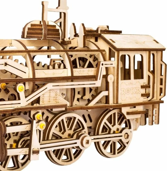 Merkloos ROBOTIME LK-701 Locomotive 7 Merkloos ROBOTIME LK-701 Locomotive - Afbeelding 7