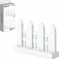 Iwallz Bouwpakket Hek Wit 15-delig 5 Iwallz Bouwpakket Hek Wit 15-delig -bouwsets Winkel 550x562 2