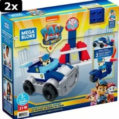 Fisher-Price 2x Mega Bloks Paw Patrol Chase's City Politieautoset - 30 Bouwstenen 16 Fisher-Price 2x Mega Bloks Paw Patrol Chase's City Politieautoset - 30 Bouwstenen -bouwsets Winkel 550x562 8