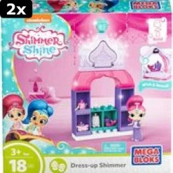 2x Mega Bloks Shimmer & Shine Zeta Karakter Pakket - Contructiespeelgoed