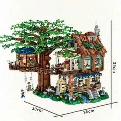 bouwsets Winkel 9 Loz, Diamond Blocks LOZ Fantasie No:1033 Tree House