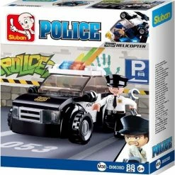 Sluban Police - Patrouille Wagen 5 Sluban Police - Patrouille Wagen -bouwsets Winkel 550x571 3