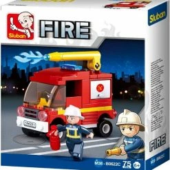 Sluban Fire - Kleine Tankautospuit -bouwsets Winkel 550x574 1