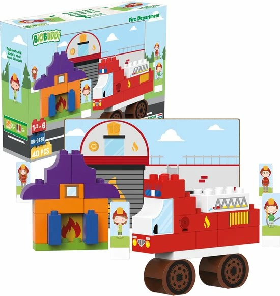 BioBuddi - Town - Fire Department (BB-0130) 3 BioBuddi - Town - Fire Department (BB-0130) - Afbeelding 3