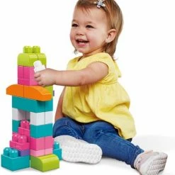 Mega Bloks First Builders 60 Maxi Blokken Met Tas Roze - Constructiespeelgoed 30 Mega Bloks First Builders 60 Maxi Blokken Met Tas Roze - Constructiespeelgoed -bouwsets Winkel 550x587 4