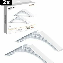 2x Iwallz Bouwpakket Steunpotenset Wit 2-delig -bouwsets Winkel 550x589 4
