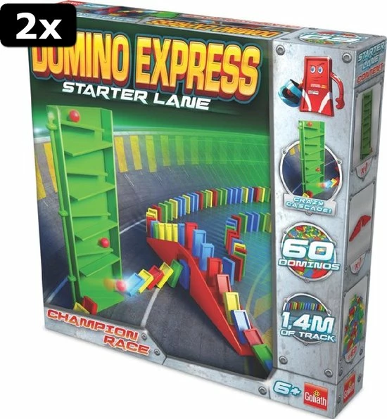 Goliath 2x Domino Express Starter Lane - Bouwset 2 Goliath 2x Domino Express Starter Lane - Bouwset - Afbeelding 2