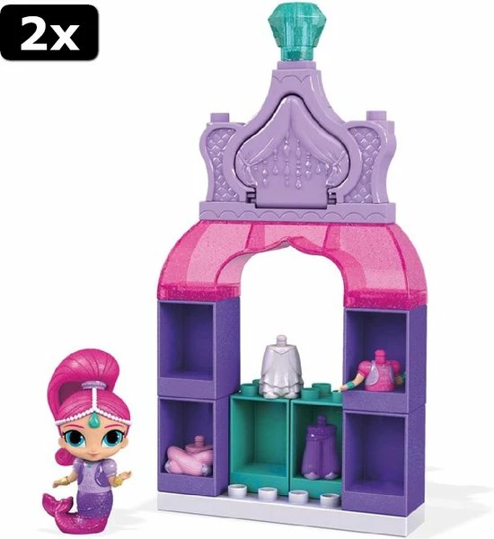 2x Mega Bloks Shimmer & Shine Zeta Karakter Pakket - Contructiespeelgoed 3 2x Mega Bloks Shimmer & Shine Zeta Karakter Pakket - Contructiespeelgoed - Afbeelding 3