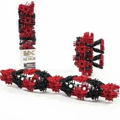 Lux Blox - Fidget Flexers - Red & Black Klik Bouwblokken - Build & Play -bouwsets Winkel 550x603 2