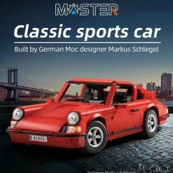 Cada Classic Sports Car (gemotoriseerd) - Design By M.Schlegel - Cada C61045W - Compatible Met De Bekende Merken - Bouwset, Constructieset - Motoren, Accu, Afstandsbediening - 1429 Onderdelen -bouwsets Winkel 550x609 7