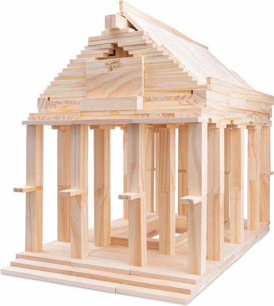 Planks 2 Play Planks2Play Constructie Speelgoed Houten Plankjes In Verschillende Vormen - Komt In Handige Opbergdoos - 1000 Onderdelen 8 Planks 2 Play Planks2Play Constructie Speelgoed Houten Plankjes In Verschillende Vormen - Komt In Handige Opbergdoos - 1000 Onderdelen - Afbeelding 8
