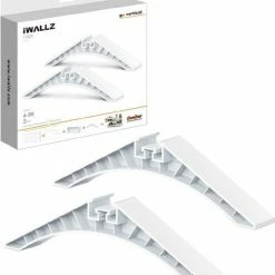 Iwallz Bouwpakket Steunpotenset Wit 2-delig 5 Iwallz Bouwpakket Steunpotenset Wit 2-delig -bouwsets Winkel 550x623 4