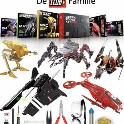 Geekclub Crazy Bots - Tools Inclusief - Electronica - Nieuw In Nederland - Bouwsets -bouwsets Winkel 550x631