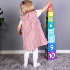 Barbo Toys Peppa Pig Stapelblokjes (10 Blokjes) - Stapeltoren - Speelgoed