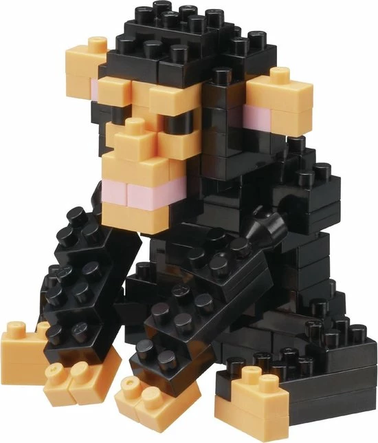 Nanoblock Chimpanzee NBC-195 1 Nanoblock Chimpanzee NBC-195