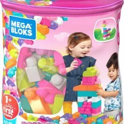 Mega Bloks First Builders 60 Maxi Blokken Met Tas Roze - Constructiespeelgoed 31 Mega Bloks First Builders 60 Maxi Blokken Met Tas Roze - Constructiespeelgoed -bouwsets Winkel 550x656 1