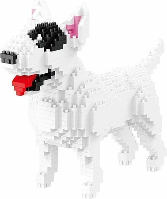 Balody Bull Terrier - Nanoblocks - Bouwset / 3D Puzzel - 797 Bouwsteentjes 1 Balody Bull Terrier - Nanoblocks - Bouwset / 3D Puzzel - 797 Bouwsteentjes