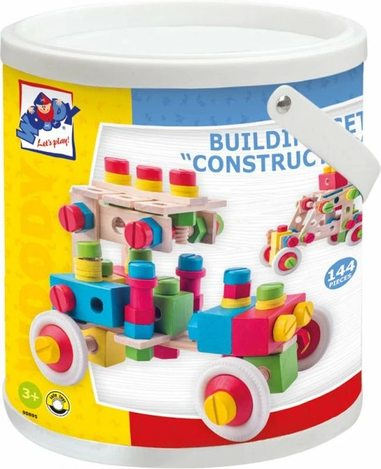 Woody Constructorset 130 Dlg 2 Woody Constructorset 130 Dlg - Afbeelding 2
