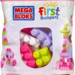 Mega Bloks First Builders 60 Maxi Blokken Met Tas Roze - Constructiespeelgoed 29 Mega Bloks First Builders 60 Maxi Blokken Met Tas Roze - Constructiespeelgoed -bouwsets Winkel 550x689 1