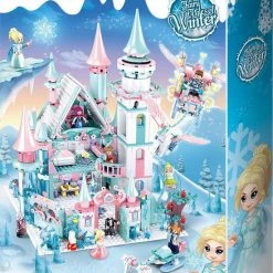 Sluban M38-B0789 IJs Kasteel - 1324 Bouwsteentjes - Compatibel Met Grote Merken - Bouwdoos -bouwsets Winkel 550x707 2