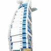 Wange 5220 Architect Burj Al Arab Hotel In Dubai - 1307 Bouwstenen - Compatibel Met Grote Merken - Bouwdoos