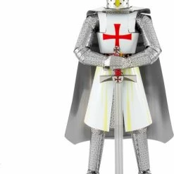 Metal Earth Iconx Templar Knight Modelbouwset Zilver/wit 15 Metal Earth Iconx Templar Knight Modelbouwset Zilver/wit -bouwsets Winkel 550x716 4