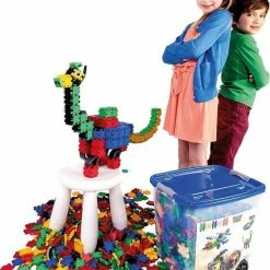 Clics Bouwblokken– DUURZAAM SPEELGOED Gemaakt Van GERECYCLEERDE Kunststof- Bouwset 25 In 1 - Speelgoed 4,5,6,7,8 Jaar Jongens En Meisjes- Educatief Speelgoed- Montessori Speelgoed- Constructie Speelgoed -bouwsets Winkel 550x718 2