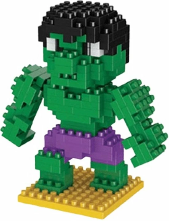 LNO Blocks Creboblocks Hulk 190 Nanoblocks 1 LNO Blocks Creboblocks Hulk 190 Nanoblocks