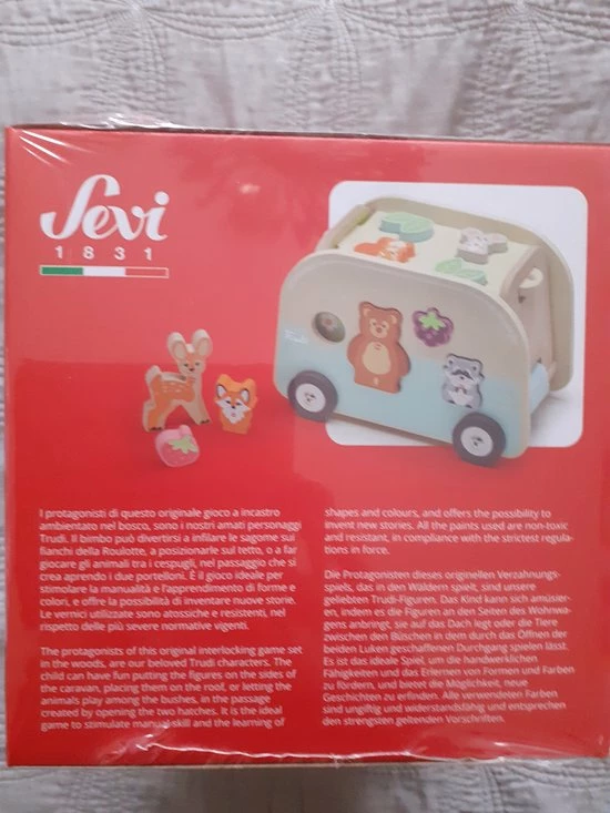 Sevi Houten Caravan 3 Sevi Houten Caravan - Afbeelding 3