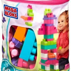 Mega Bloks First Builders 60 Maxi Blokken Met Tas Roze - Constructiespeelgoed 36 Mega Bloks First Builders 60 Maxi Blokken Met Tas Roze - Constructiespeelgoed -bouwsets Winkel 550x750 1