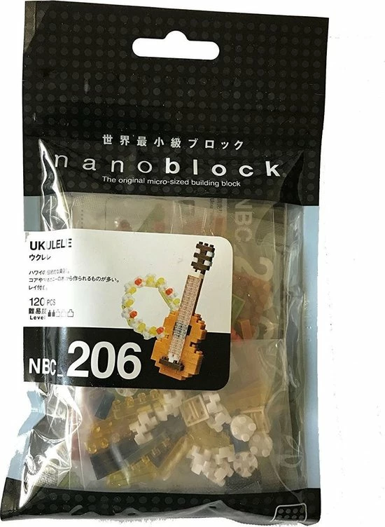 Kawada Nanoblock Ukulele NBC-206 2 Kawada Nanoblock Ukulele NBC-206 - Afbeelding 2