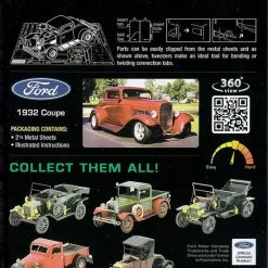 Metal Earth Ford: 1932 Coupe 9 Cm 15 Metal Earth Ford: 1932 Coupe 9 Cm -bouwsets Winkel 550x769 2