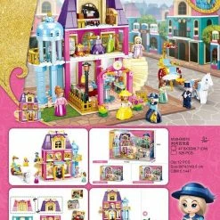 Sluban M38-B0876 Village Serie - Warenhuis - 526 Onderdelen - Compatibel Met Grote Merken - Bouwdoos -bouwsets Winkel 550x769